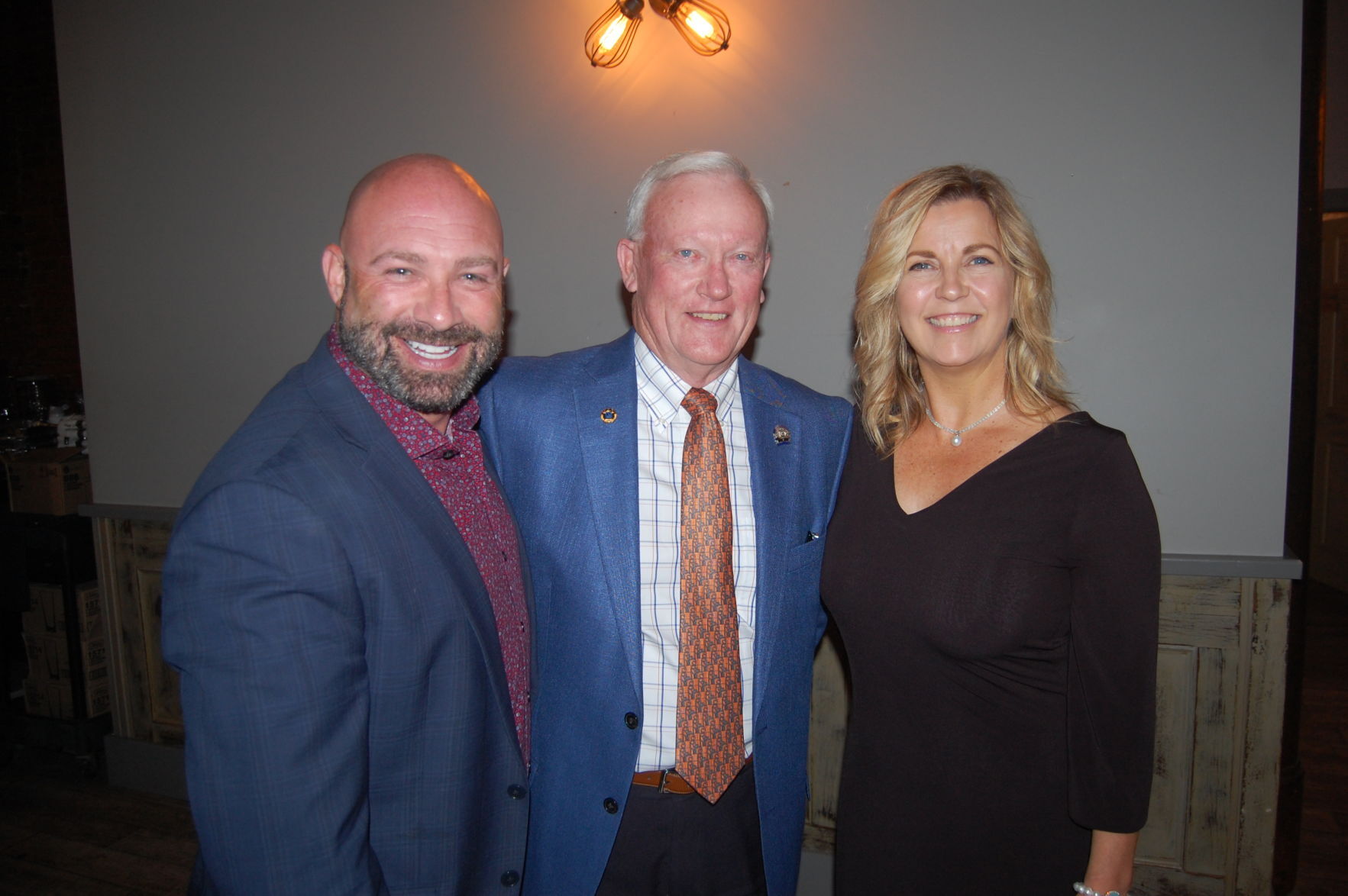 Brandon Shaffer, Mike Drews, Diane Cote